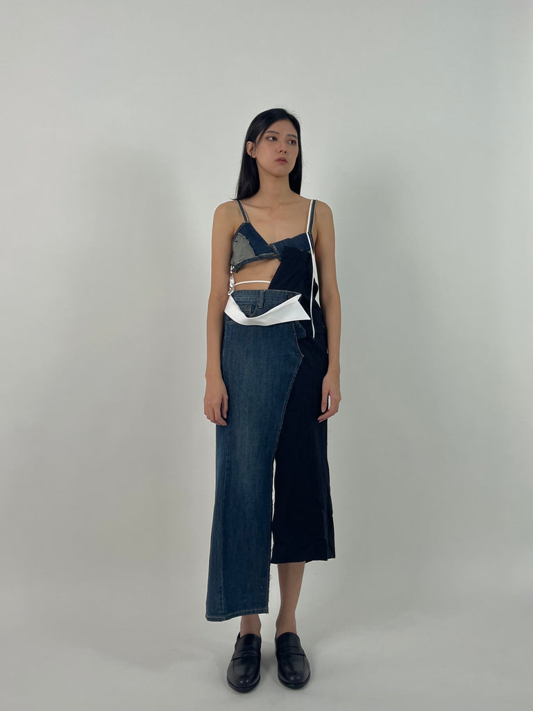 deconstructed shirt dress 3.1 Phillip Lim Deconstructed Jersey T-Shirt Dress in White-Ecru Multi