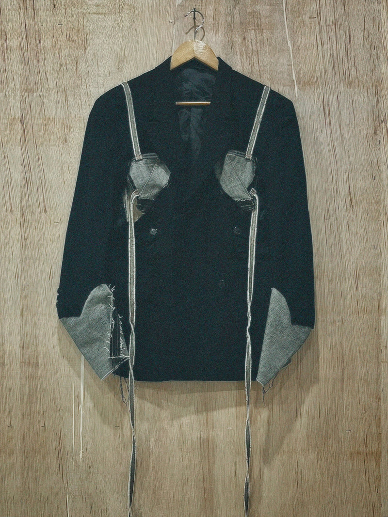 Deconstructed Bralette Blazer - X U E _ S