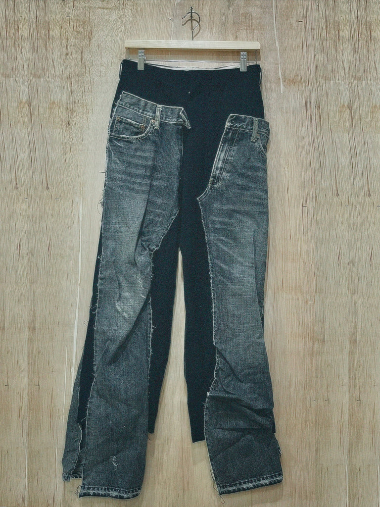 Deconstructed Suit Jeans - X U E _ S